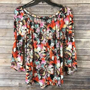 Relativity off-the-shoulder blouse